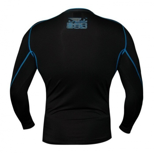 Rushguard Bad Boy Carbon Neon LS - Blue buy